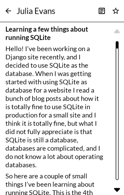 Clippings showing an article as plain text